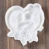 Valentine's Day Heart Couple Rose DIY Wall Decoration Silicone Molds SIL-F007-09-2