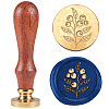 Retro Wax Seal Stamp Set AJEW-WH0206-026-1