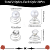 40Pcs 2 Styles Spiral Hair Pin Coil Iron Hair Accessories OHAR-SP0001-10A-2