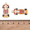 Alloy Enamel Pendants AL-CBA4666-03A-01-3