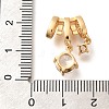 Brass Micro Pave Cubic Zirconia Pendants KK-C085-12G-3