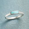 Retro Alloy and Turquoise Finger Rings FS-WG23DA3-02-2