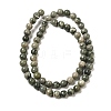 Natural Wood Lace Stone Beads Strands G-P497-02A-01-6