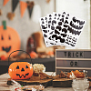 Halloween Pumpkin Face Decorative Stickers STIC-WH0005-01-5