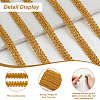 Polyester Braided Lace Ribbon SENE-WH0003-35A-4