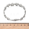 Hollow Flower 304 Stainless Steel Bangles for Women BJEW-A166-02P-3