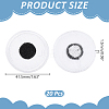20Pcs Polyester Thread Computerized Embroidery Iron On/Sew On Patches PATC-PH0001-84-2