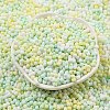 Macaron Color Opaque Frosted Glass Seed Beads SEED-K009-12B-04-2