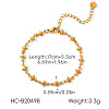 304 Stainless Steel Link Chain Bracelets for Women WG02468-02-1