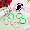36Pcs 2 Style Handmade Polymer Clay Heishi Beads Stretch Bracelets BJEW-WA00001-4