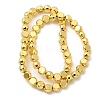 Electroplate Glass Beads Strands EGLA-F166-04B-3