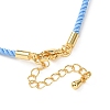 2MM Round Nylon Milan Cord Necklace Makings MAK-F038-C34-G-2