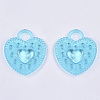 Transparent Acrylic Pendants X-TACR-T015-126-2