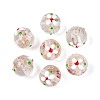 Luminous Handmade Gold Sand Lampwork Beads LAMP-N035-04G-1