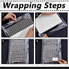 Rectangle A5 PVC Book Covers OFST-WH0050-012-3