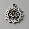 Chakra Zinc Tibetan Style Alloy Pendants LS-FIND-WH0137-05B-AS-1