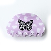 Butterfly PVC Claw Hair Clips PW-WG51F8D-03-1