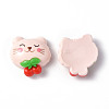 Opaque Resin Cabochons LS-CRES-P023-02E-2