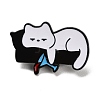Drunk Cat Enamel Pins JEWB-I060-02EB-04-1