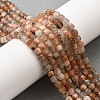 Natural Sunstone Beads Strands G-RM2025-C30-C-5