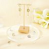 40Pcs 4 Colors 201 Stainless Steel Stud Earring Findings STAS-DC0009-82-5