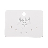 Paper Earring Display Cards CDIS-F007-02-2