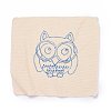 Owl Punch Embroidery Supplies Kit DIY-H155-02-3