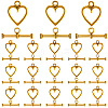 120 Sets Tibetan Style Alloy Toggle Clasps FIND-SP0003-93-1