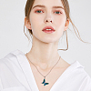 ANATTASOUL Mood Ring & Pendant Necklaces SJEW-AN0001-38-4