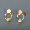 Simple Fashion Brass Stud Earrings HU4522-1