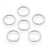 Non-Tarnish 201 Stainless Steel Linking Rings STAS-N090-T04-1-2