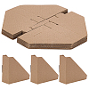 Triangle Paper Picture Frame Corner Protectors FIND-WH0126-961C-1