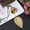 Brass Bell Pendants HJEW-WH20816-010G-B-3