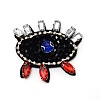 Eye Glass Beaded Patches DIY-WH0301-08-1