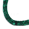 Synthetic Malachite Beads Strands G-B129-A09-01-4