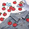 CHGCRAFT 18Pcs Computerized Embroidery Cloth Iron On/Sew On Patches PATC-CA0001-01-4