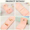 1Pc PU Leather Jewelry Rolls ABAG-CL0001-43B-6