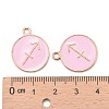 Alloy Enamel Pendants LS-ENAM-S124-01A-09F-2