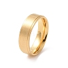 201 Stainless Steel Plain Band Ring for Women RJEW-I089-31G-1