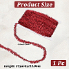 25 Yards Polyester Filigree Sparkle Tinsel Hanging Garland DIY-CY0001-97A-2