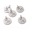 Non-Tarnish 304 Stainless Steel Charms STAS-Q201-T445-10S-1