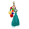 SUPERFINDINGS Bohemian Ethnic Style Pompom Ball Tassel Pendant Decorations FIND-FH0006-63-1