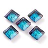 Embossed Glass Rhinestone Pendants GLAA-J101-03A-001BB-1