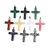 Natural & Synthetic Mixed Stone Pendants G-T122-18-1