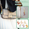 12Pcs 6 Styles Alloy Enamel Pendant Decorations HJEW-UN00139-5
