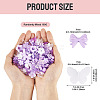 100G Transparent & Opaque Acrylic Beads TACR-TA0001-57A-5