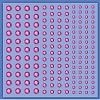 Acrylic Rhinestone Facial Stickers LS-PW-WG72147-07-1