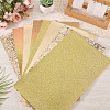 8Pcs 4 Colors Imitation Leather Fabrics DIY-CL0001-74B-4