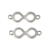 Non-Tarnish 201 Stainless Steel Connector Charms STAS-C108-27P-1