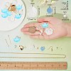 SUNNYCLUE DIY Flower Drop Earring Making Kits DIY-SC0018-71-3